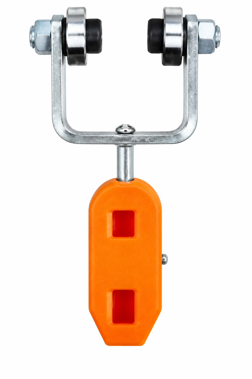 Cable clamping Dia 7–14mm, Metal trolley 2 bearing 50mm T-channel